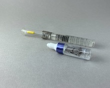 Thin clear tube of oil to lubricate yo-yos